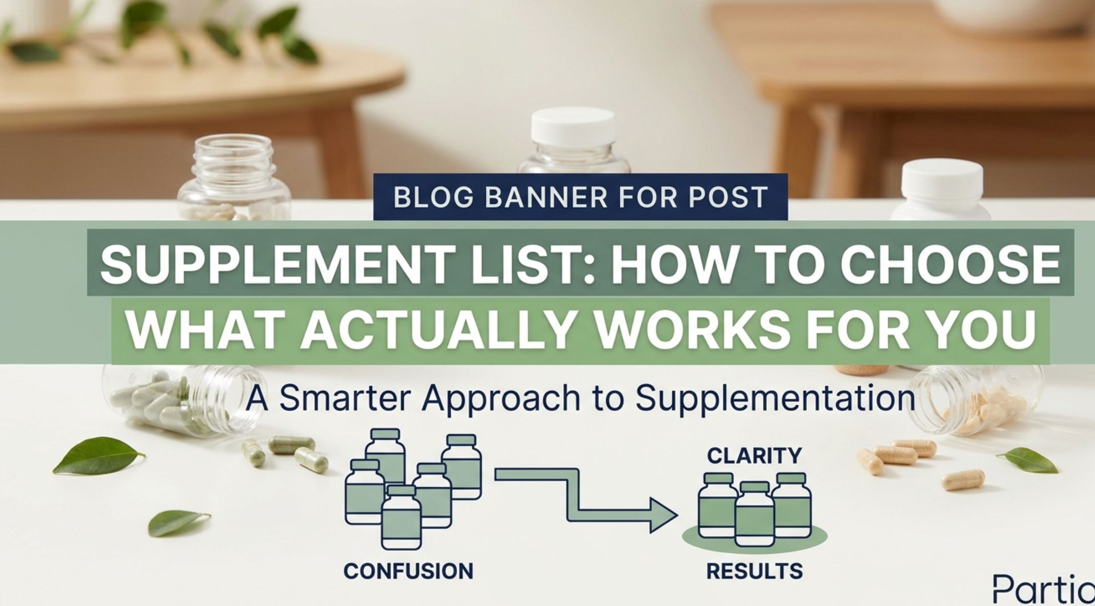 Supplement List How to Choose What Actually Works for You